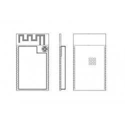 ESP32-WROVER-E-N8R8, Espressif WiFi modules, 802.11 b/g/n, bluetooth, ESP series