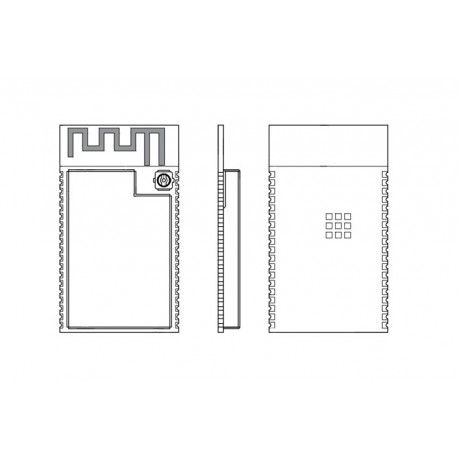 ESP32-WROVER-E-N8R8, Espressif WiFi-Module, 802.11 b/g/n, Bluetooth, ESP Serie