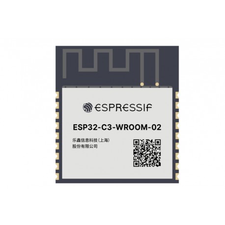 ESP32-C3WROOM-02-N4, Espressif WiFi modules, 802.11 b/g/n, bluetooth, ESP series