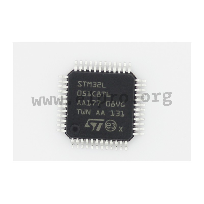 Stm32l051c8t6 Stmicroelectronics 32 Bit Flash Microcontrollers Arm