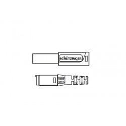 SFK30CNI/OK/RT, Schützinger safety banana plugs, 16/32A, SFK 30 S and SFK 30 C series