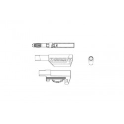 SFK 8500 S NI / AS / BL, Schützinger safety banana plugs, stackable, 32A, SFK 40 and SFK 8500 series