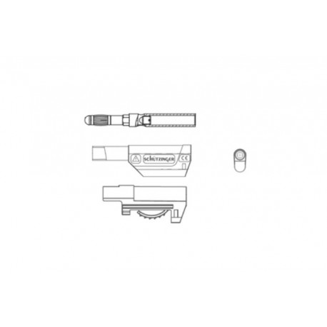 SFK 8500 S NI / AS / BL, Schützinger safety banana plugs, stackable, 32A, SFK 40 and SFK 8500 series