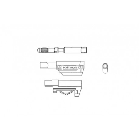SFK 8500 L NI / AS / BL, Schützinger Sicherheits-Federkorbstecker, stapelbar, 32A, SFK 40 und SFK 8500 Serie