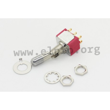 T8011-LKBG-E-H, Salecom toggle switches, 5A, for Ø6,86mm cutout, T80-T series