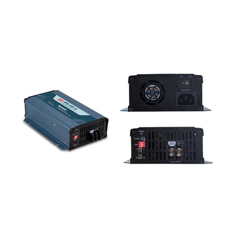 Representative Mean Well NPB charger; confirm exact model before quotation