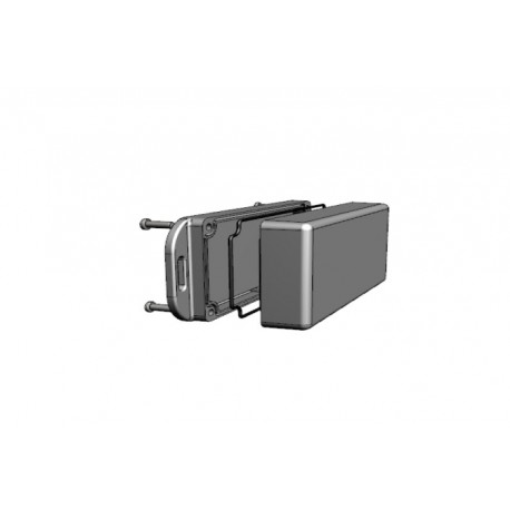 1551WYFLGY, Hammond small enclosures, polycarbonate, IP68, 1551W series