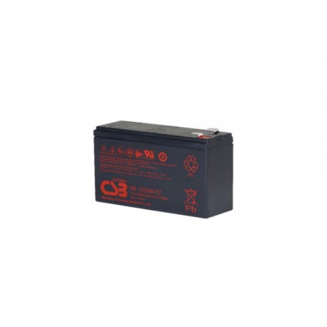 HR1224WF2F1, CSB lead-acid batteries, 12 volts, for standby operation, HR and HRL series