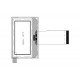 DEM128064UFGH-PW, Display Elektronik FSTN LCD displays, 128x64 DEM 128064U FGH-PW DEM128064UFGH-PW