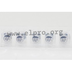 EEEHB1E100AR, Panasonic electrolytic capacitors, SMD, 105°, 2000h, HB series