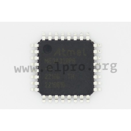 ATMEGA168A-AUR, Microchip/Atmel 8-Bit AVR ISP flash microcontrollers, ATMEGA series