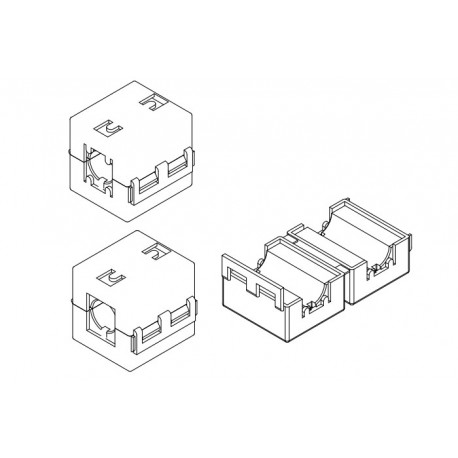 RKCF-13-A5, Essentra Klappferrite, Ferritmaterial A5