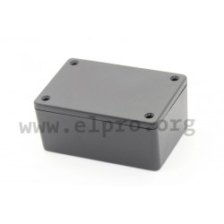 1591XXLSBK, Hammond general purpose enclosures, ABS, IP54, 1591XX series