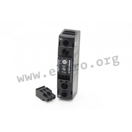 PMP2425W, Sensata/Crydom solid state relays, 25A, 280V, thyristor output, AC voltage, panel mount, PMP series