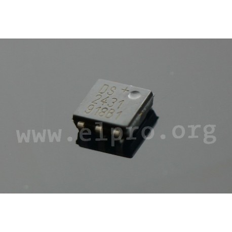 DS2431P+T&R, Maxim EEPROMs, seriell, 1-Wire, DS24 Serie
