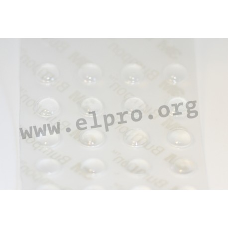 SJ5382, 3M Gerätefüße, zum Aufkleben, SJ Serie