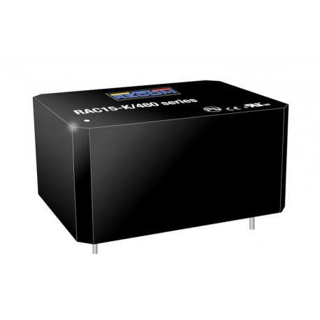 RAC15-05SK/480, Recom AC/DC converters, 15W, PCB, RAC15-K/480 series
