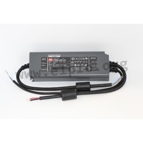 PWM-200-36, Mean Well LED-Schaltnetzteile, 200W, IP67, PWM-Ausgangsspannung, PWM-200 Serie