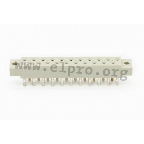 102E10029X, Conec female connectors, DIN 41.617, FL series