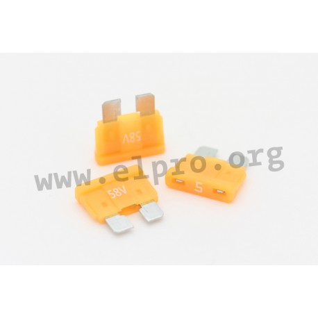 340.024-58V, ESKA automotive blade type fuses, 58V, 340.000-58V Standard series