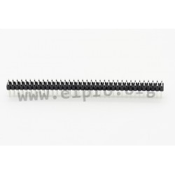 087-2-072-0-T-XS0, MPE Garry pin headers, pitch 2,54mm, double-row, straight, 087 series