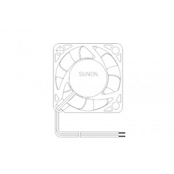 D03037360G-00, Sunon fans, 30x30x6mm, 5V DC, MF series