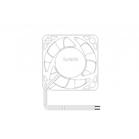 D03037360G-00, Sunon fans, 30x30x6mm, 5V DC, MF series