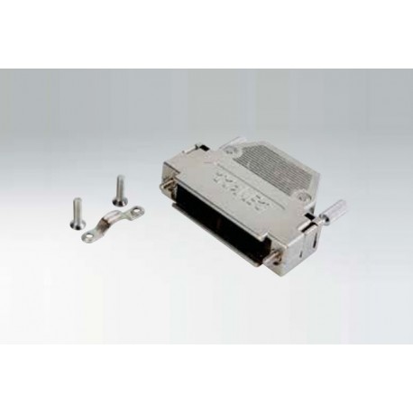 165X10909XE, Conec D-sub backshells, plastic, 165X109 series