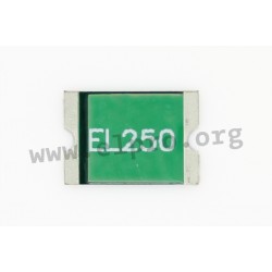 ERFSL030602RZ, ECE self-resetting SMD fuses, PTC, 1812 and 2920 housing, 0,14 to 3A, ERFSL and ERFSD series