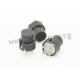D6R10F1LFS, CK momentary switches, normally open contact, round, D6R series D6R grau D6R10F1LFS