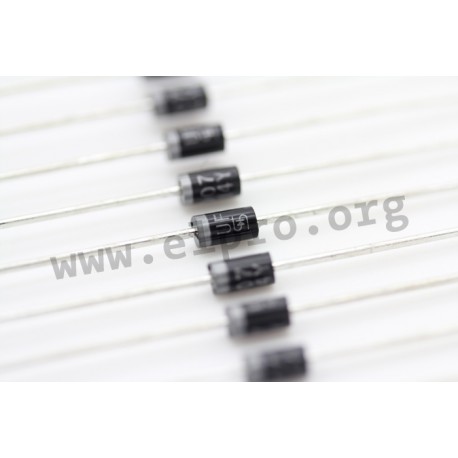 UF4007, Taiwan Semiconductor rectifier diodes, 1A, ultra fast, UF 40 series
