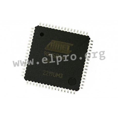 AT90USB647-AU, Microchip/Atmel 8-Bit-AVR-ISP-Flash-Microcontroller, AT90 Serie
