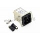 5707.0801.312, RFI filters, with IEC plug and fuse holder 5707.0801.312