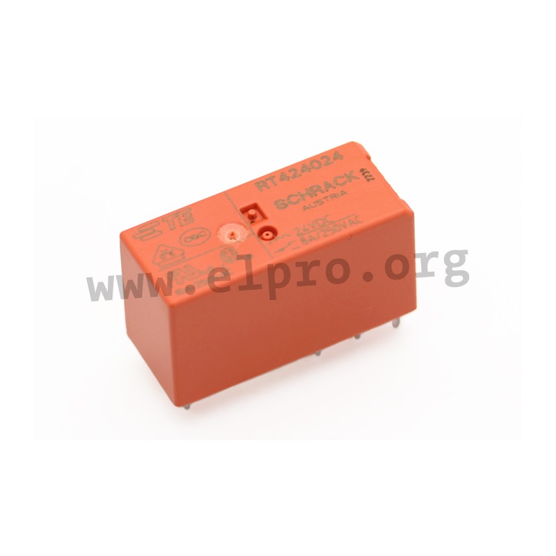 613932438 TE Connectivity PCB relays, 8A elpro Elektronik