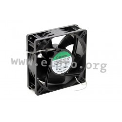 A12009550G-00, Sunon fans, 120x120x38mm, 230/115V AC, with lead wires, CF series