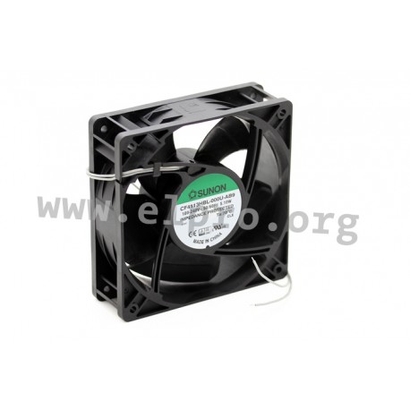 A12009550G-00, Sunon fans, 120x120x38mm, 230/115V AC, with lead wires, CF series