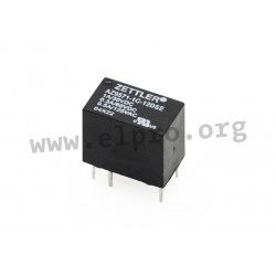AZ9571-1C-24DSE, Zettler PCB relays, 1A, 1 changeover contact, AZ957 and AZ9571 series