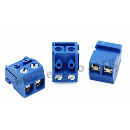 DG332K-5.0-02P-12-00AH, Degson terminal multiconnectors and male headers, pitch 5mm, 12A, DG332-5.0 series