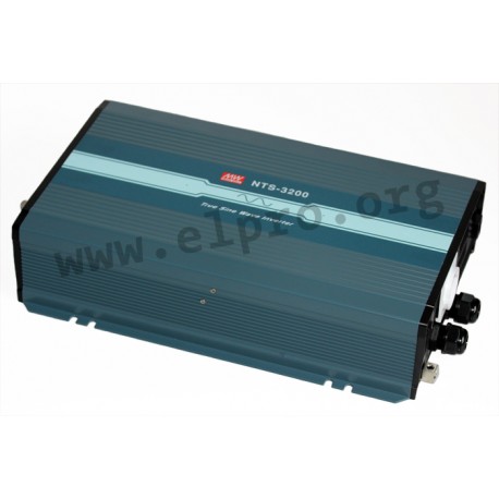 NTS-3200-212EU, Mean Well DC/AC converters, 3200W, pure sine wave, NTS-3200 series