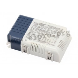 LCM-25DA2, Mean Well LED drivers, 25W, IP20, constant current, dimmable, DALI interface, LCM-25 series