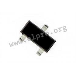 BFR92A,215, NXP SMD high-frequency transistors, SOT23 housing, BFR and BFU series