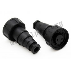 PX0736/S, Bulgin circular cable connectors, IP68, Buccaneer Standard series