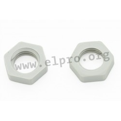 52090100, Bopla counternuts for screw connections, GM and MGM series