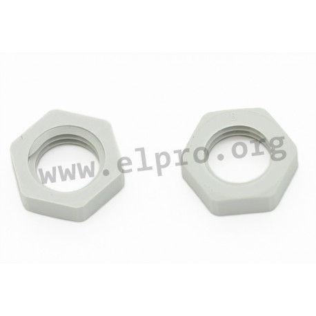 52090100, Bopla counternuts for screw connections, GM and MGM series