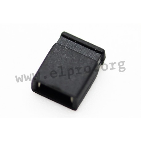 175-2-002-F0-BS, MPE Garry jumpers, black, pitch 2mm, 175 series