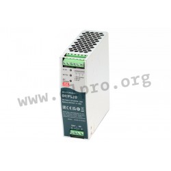 DUPS20, Mean Well DIN rail DC UPS controllers, 20A, DUPS-20 series