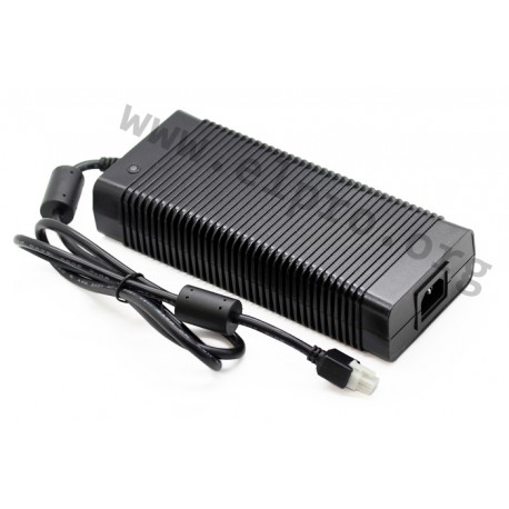 GST360A48-C6P, Mean Well external switching power supplies, 360W, energy efficiency Level VI, GST360A series