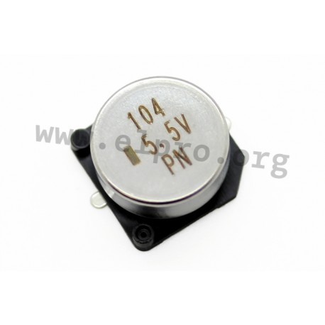 FCS0H104ZFTBR24, Kemet SuperCaps, SMD, FC series