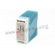 MDR-60-5, Mean Well DIN rail switching power supplies, 60W, MDR-60 series MDR-60 5V 10A MDR-60-5