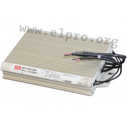 HEP-2300-55W, Mean Well switching power supplies, 2300W, for harsh environments, HEP-2300 series